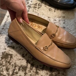 Sam Edelman Lorraine loafer size 8 nude